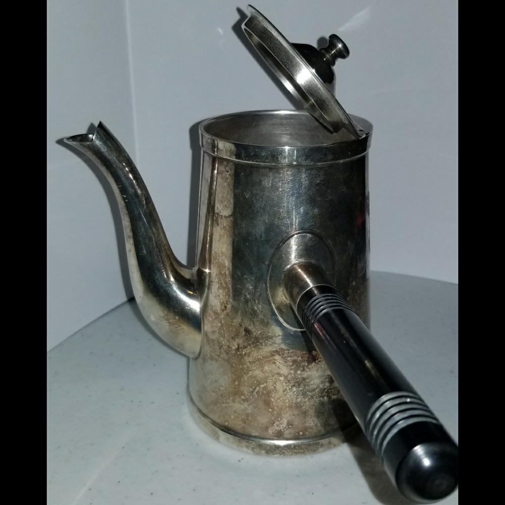 Grand Silver Co Wear-Brite Nickel Silver Tea Pot